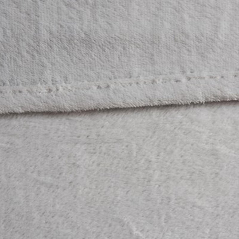 Intelligent Design Microlight Plush Luxury, Oversized Throw Blanket, Premium All Season Cover for Bed, Couch, King, Grey - Image 4